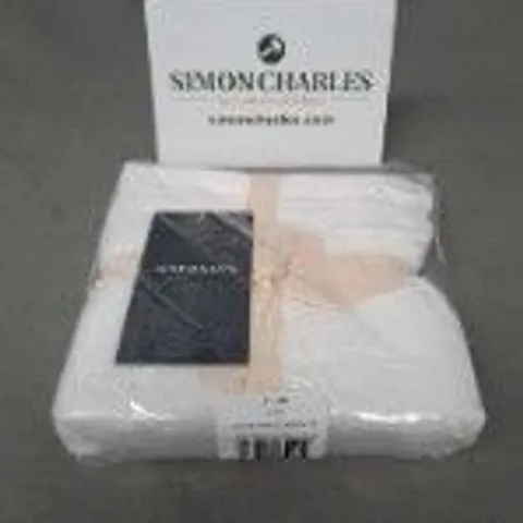 SEALED SHERIDAN X6 FACE WASHER 2 PCE SET IN WHITE