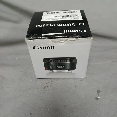 Canon EF 50mm f/1.8 STM Lens – Boxed