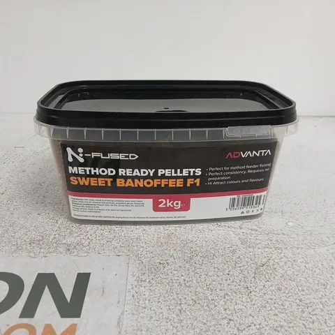 N-FUSHED ADVANTA SWEET BANOFFEE F1 METHOD READY PELLETS 2KG