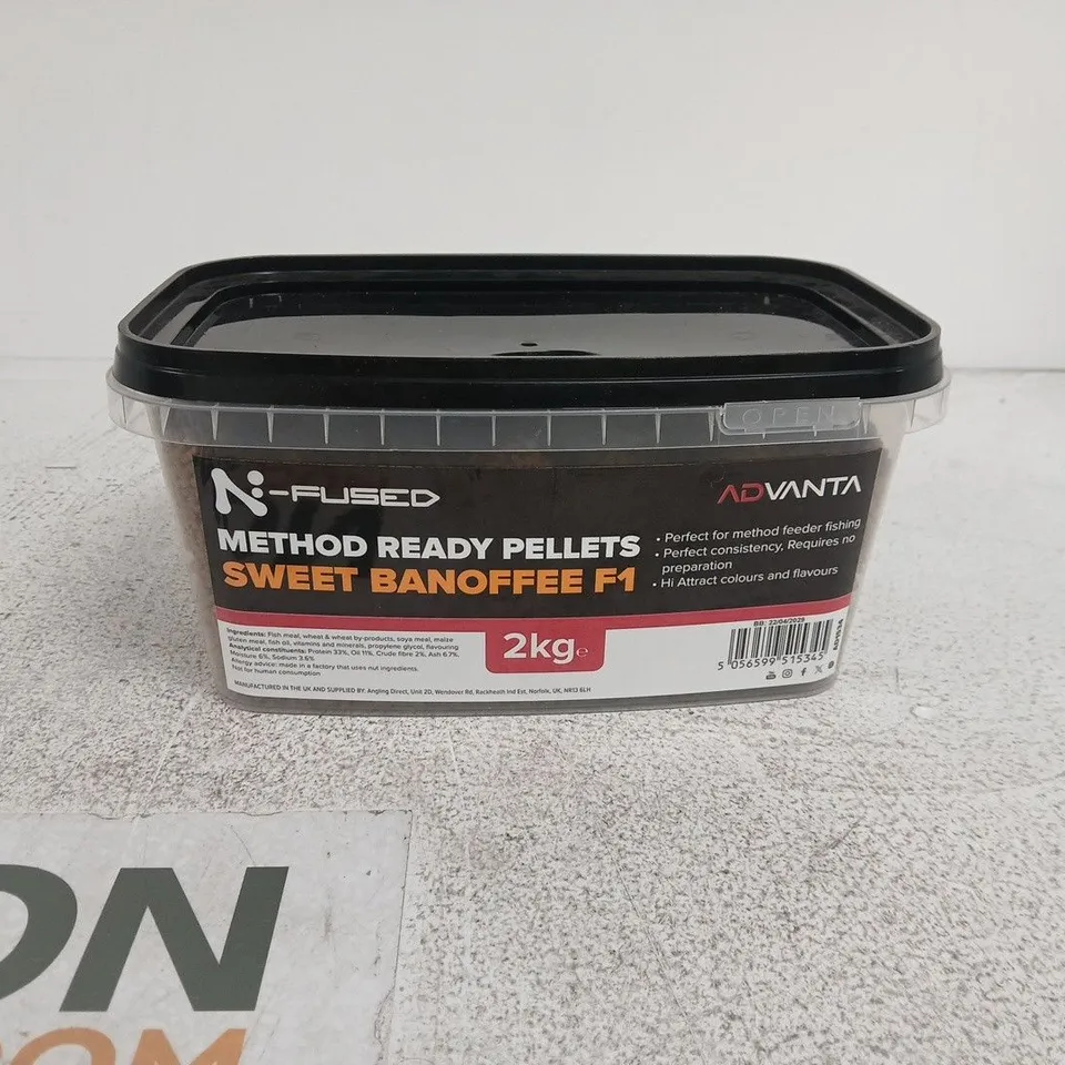 N-FUSHED ADVANTA SWEET BANOFFEE F1 METHOD READY PELLETS 2KG