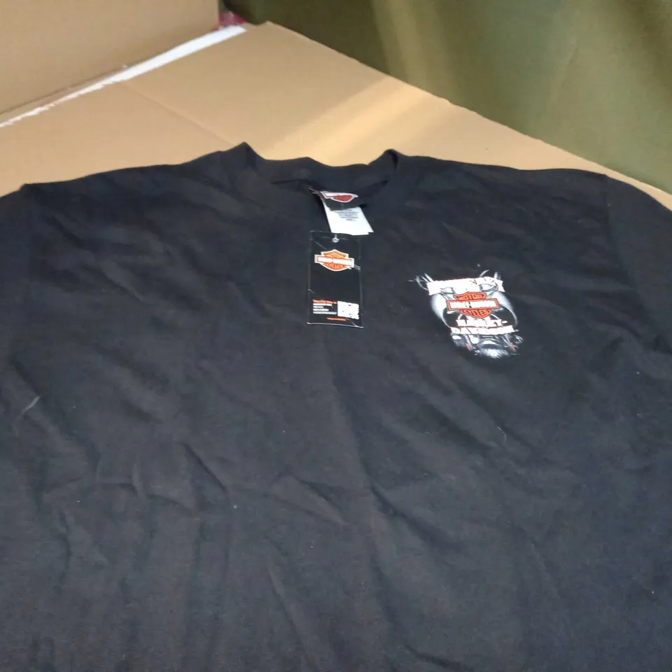 MOTOR HARLEY-DAVIDSON CREW NECK TEE - LARGE
