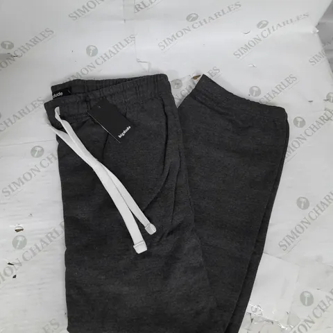 BIGDUDE SWEATPANTS IN CHARCOAL MARL SIZE 2XL