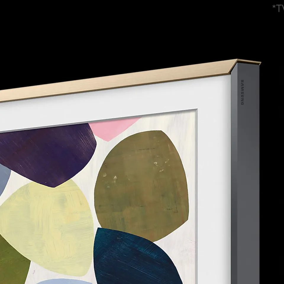 BOXED SAMSUNG 75" BEIGE CUSTOMISABLE BEZEL FOR THE FRAME TV