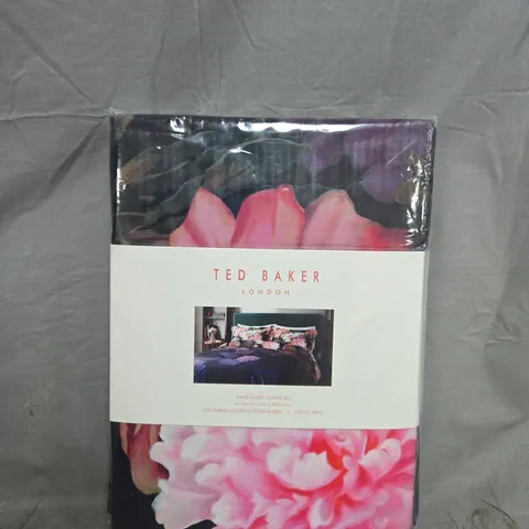 TED BAKER LONDON KING DUVET COVER SET 