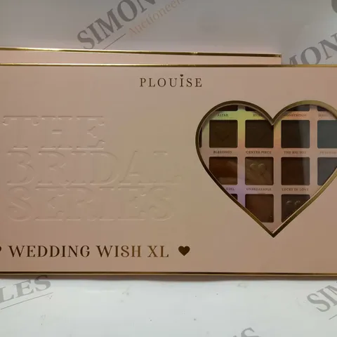 PLOUISE WEDDING WISH XL THE BRIDAL SERIES EYESHADOW PALETTE 