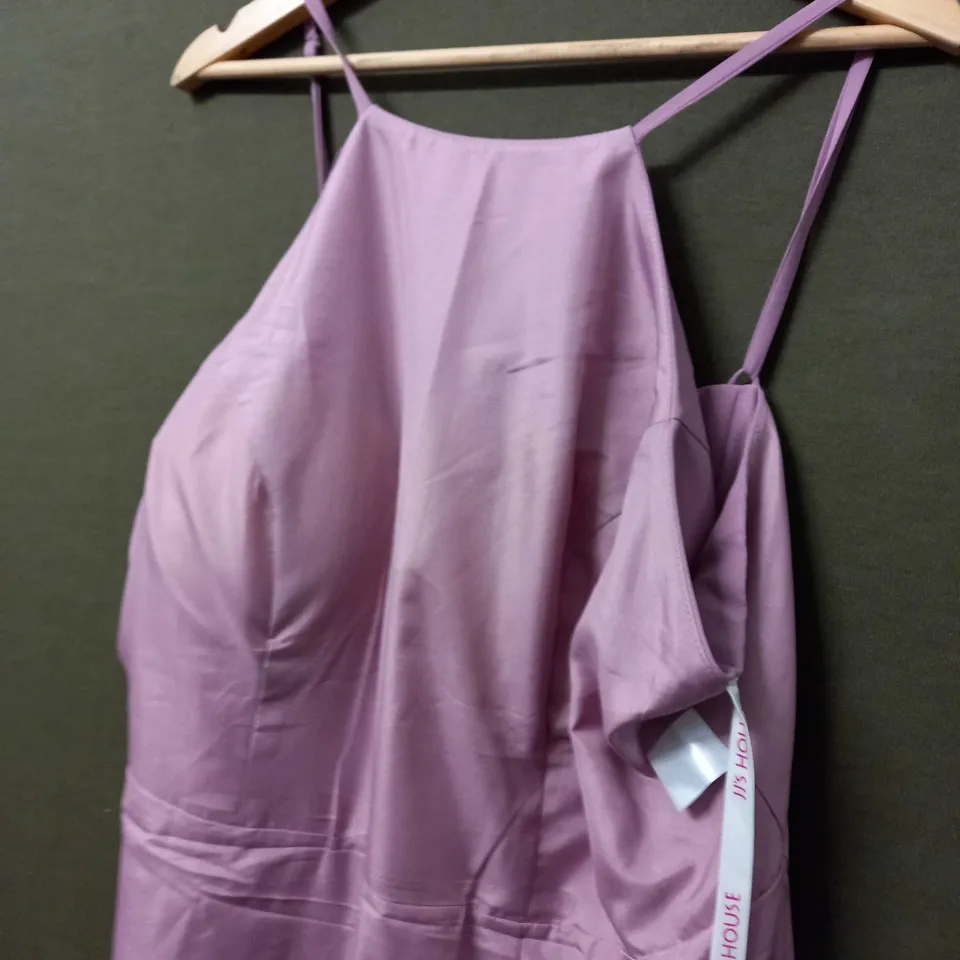 JJ'S HOUSE BACK ZIP IN MAUVE - UK 20