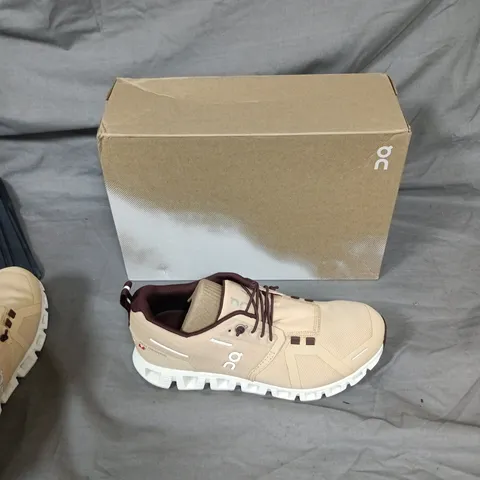 QN CLOUD 5 WATERPROOF SHOES – IVORY/SAND, UK 5