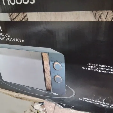 BOXED RUSSELL HOBBS COMPACT MANUAL MICROWAVE 