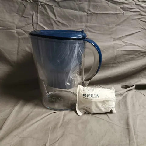 BRITA WATER FILTER PITCHER WITH MAXTRA PRO CARTRIDGE – BLUE LID