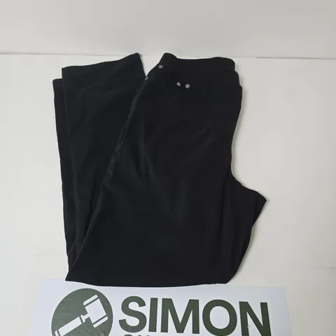 BONPRIX PULL ON TROUSERS BLACK SIZE 16