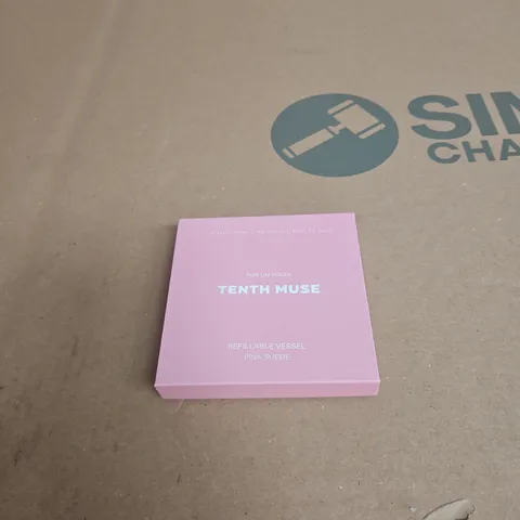TENTH MUSE REFILLABLE VESSEL PINK SUEDE PARFUM SOLIDE FOR SCENT