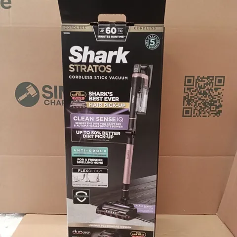 SHARK STRATOS CORDLESS STICK VACUUM IZ400UK