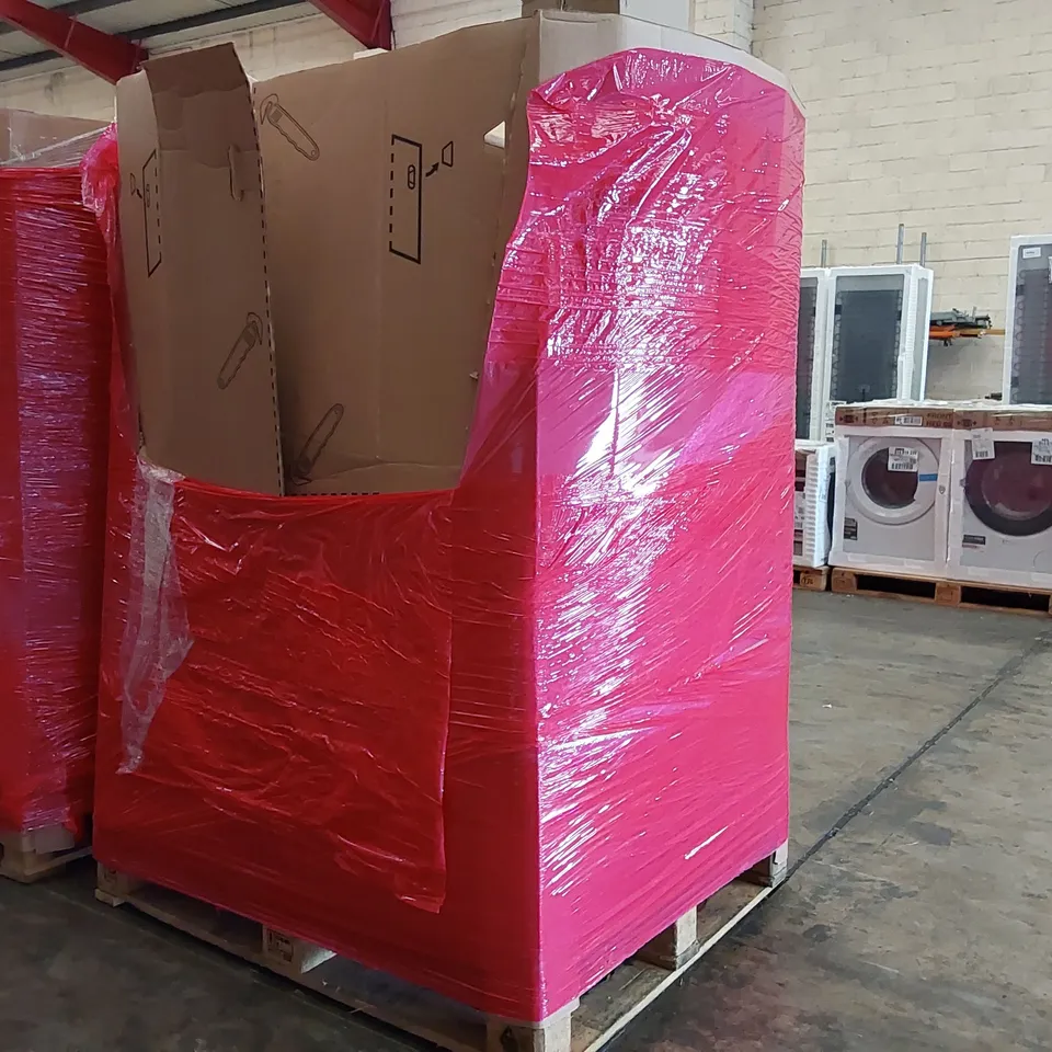 PALLET OF ASSORTED HOMEWARE AND CONSUMER PRODUCTS TO INCLUDE; GAMING CHAIR, INTELLIGENT FAN LIGHT, CONVECTOR HEATER, PORTABLE BATHTUB, LAPTOP DESK ECT.