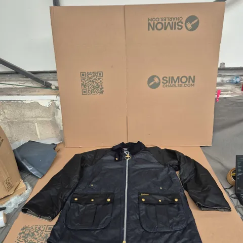 BARBOUR JACKET – THE ORIGINAL BARBOUR TARTAN LINING, UK 14 (WOMEN'S)