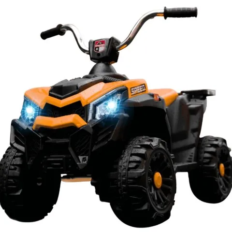 BRAND NEW BOXED MY FIRST 6V TODDLERS QUAD BIKE RIDE ON ORANGE 