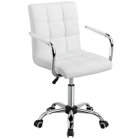 BOXED SIEBERT ERGONOMIC DESK CHAIR - WHITE (1 BOX)