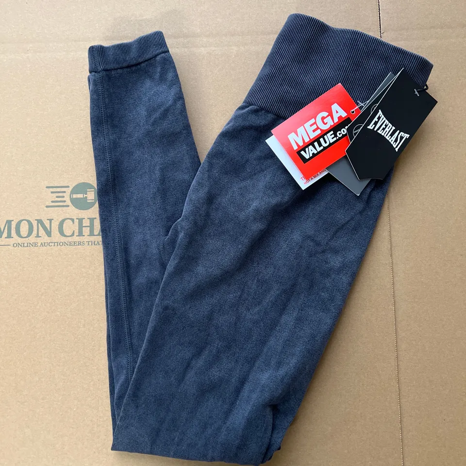 EVERLAST SEAMLESS ACID LEGGINGS GREY SIZE 12