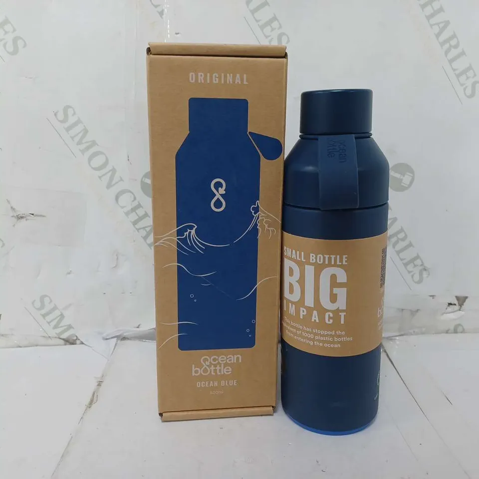 BOXED ORIGINAL OCEAN BOTTLE IN BLUE