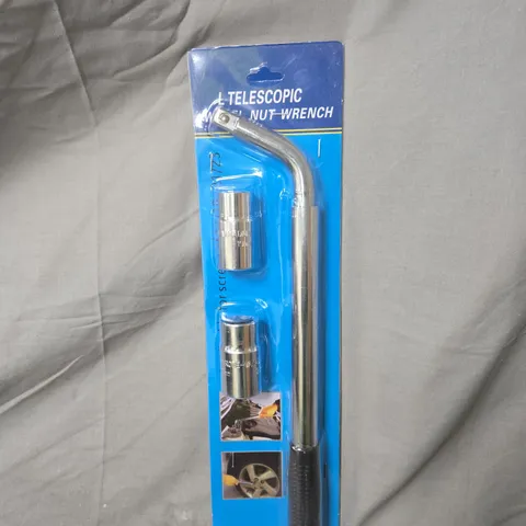 TELESCOPIC NUT WRENCH – CAR WHEEL NUT TOOL (IN PACKAGING)