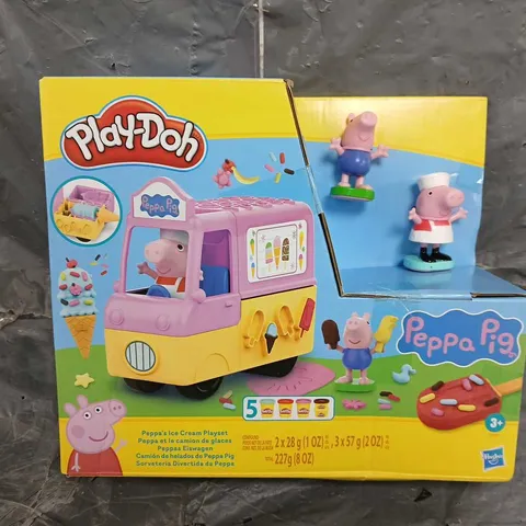 BOXED PLAY-DOH PEPPA'S ICE CREAM PLAY-SET