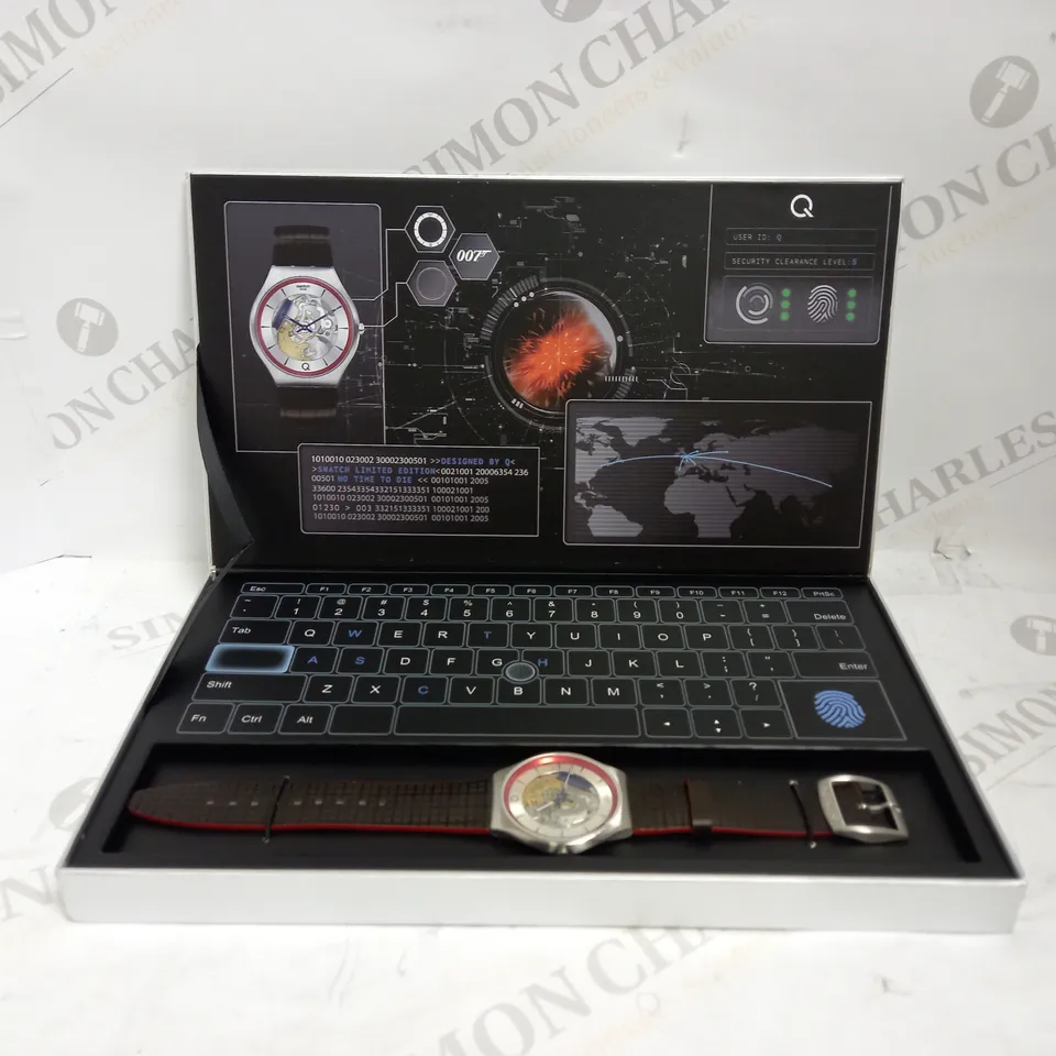 SWATCH JAMES BOND Q WATCH