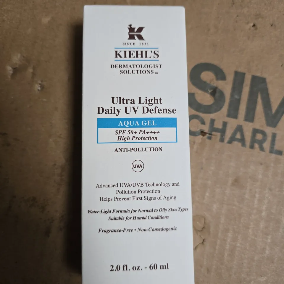 KIEHL'S ULTRA LIGHT DAILY UV DEFENSE AQUA GEL SPF50+ PA++++, 60ML