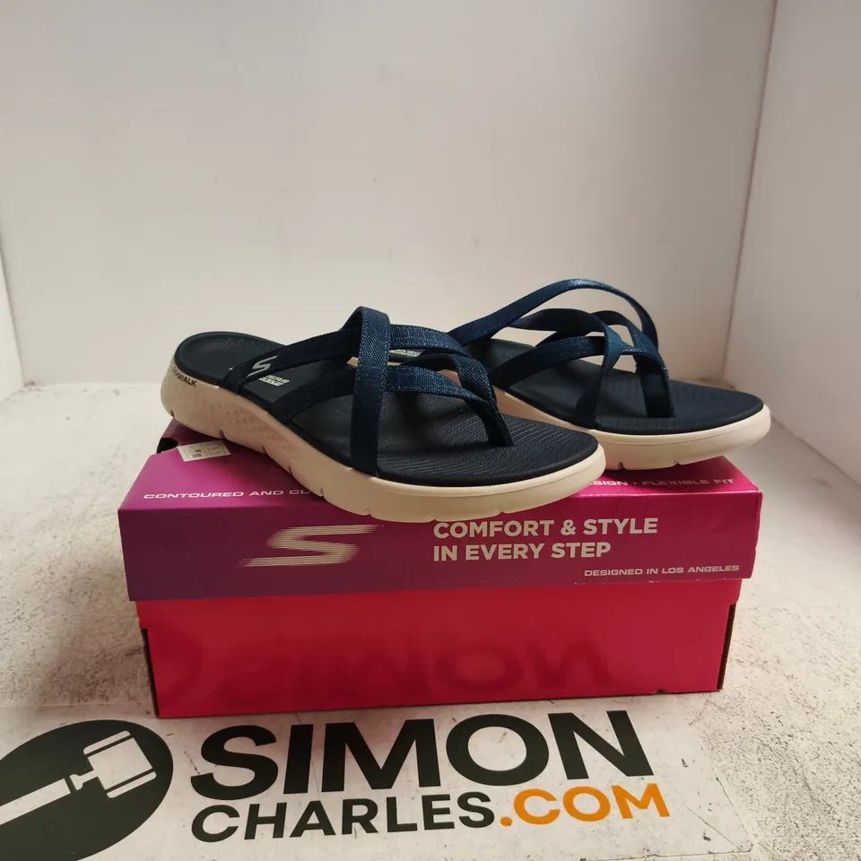 Skechers Go Walk Sandals – Navy (Boxed) uk 7