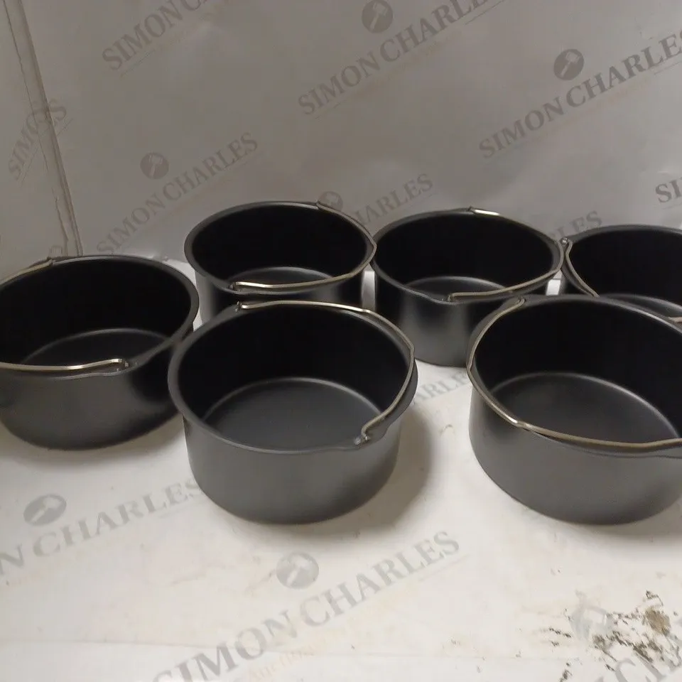 6 BAKING TIN TRAYS FOR TOWER T17071 AIR FRYER