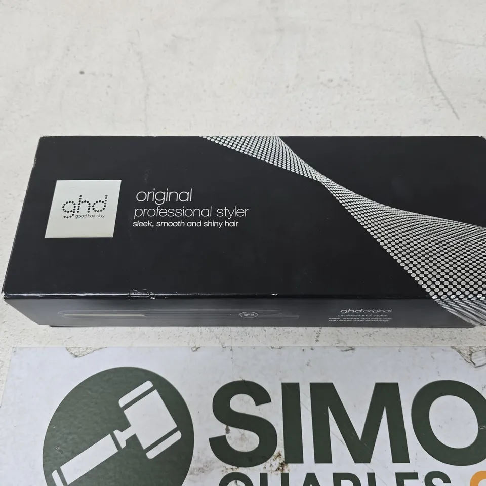 GHD ORIGINAL PROFESSIONAL STYLER HAIR STRAIGHTENER