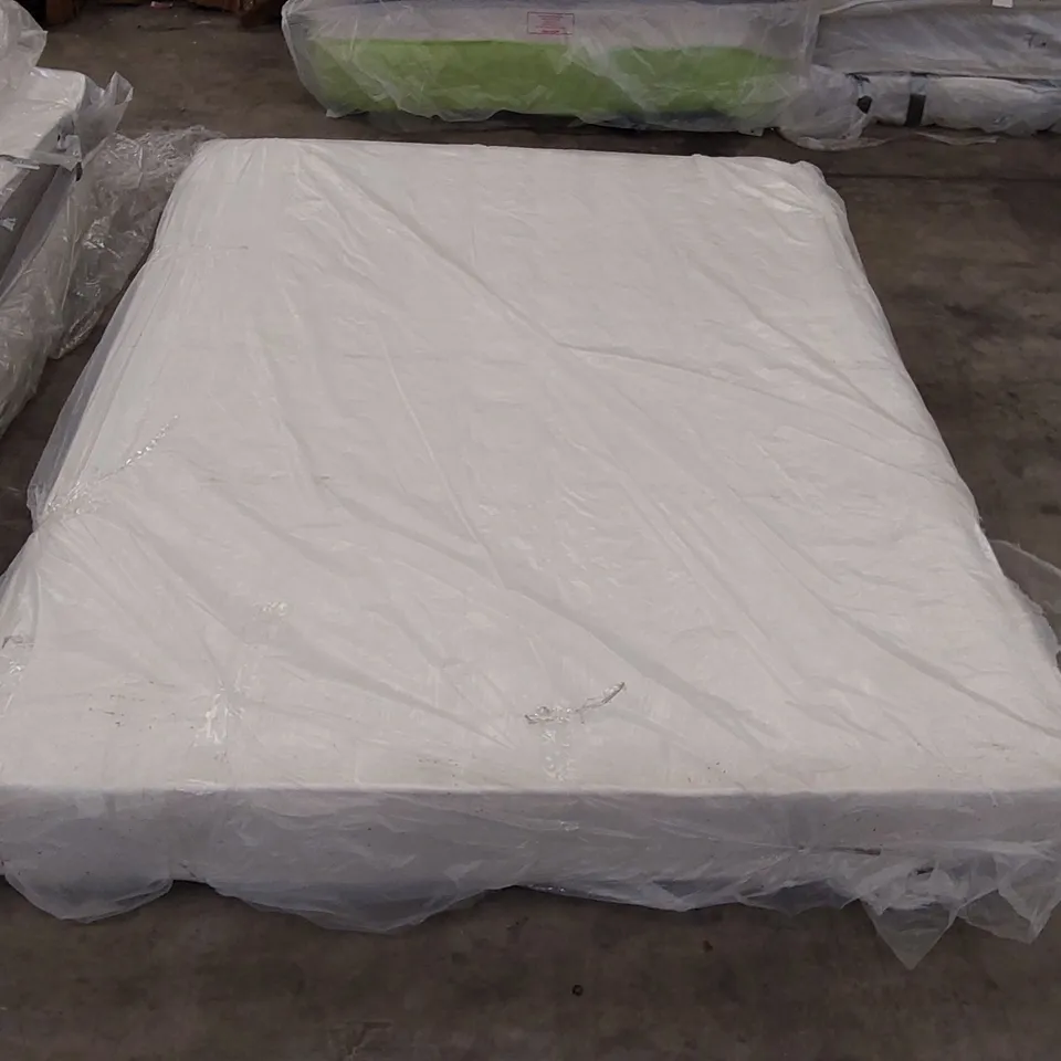 QUALITY BAGGED 5' KINGSIZE DWINNELLE BARREL POCKET SPRUNG 1000 MATTRESS WITH PILLOW TOP MEMORY FOAM LAYER