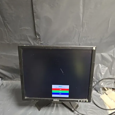 DELL COMPUTER MONITOR – BLACK, STAND INCLUDED .