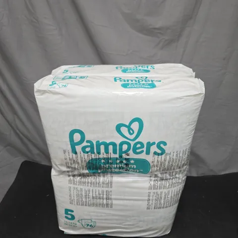 PAMPERS PREMIUM PROTECTION DIAPERS β SIZE 5 2 X 76 NAPPIES