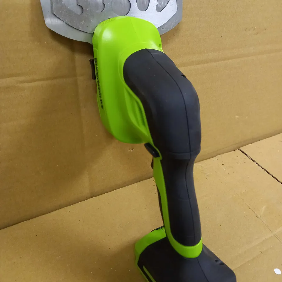 GREENWORKS TOOLS 24 V BATTERY-POWERED SHEAR SHRUBBER G24SHT