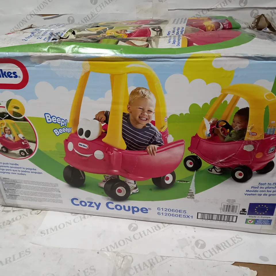 LITTLE TIKES COZY COUPE RRP £74.99