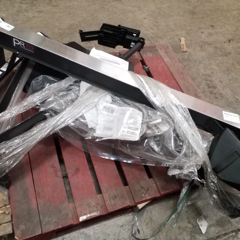 PALLET CONTAINING PR70 ROWING MACHINE