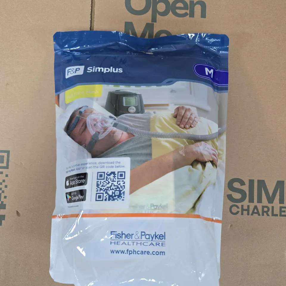 FISHER & PAYKEL SIMPLUS FULL FACE CPAP MASK – MEDIUM