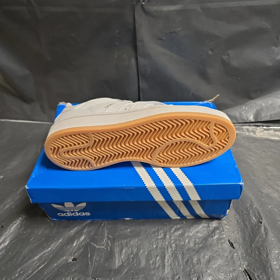 ADIDAS CAMPUS 00S J WHITE SNEAKERS – UK 3 (US 3½) KIDS