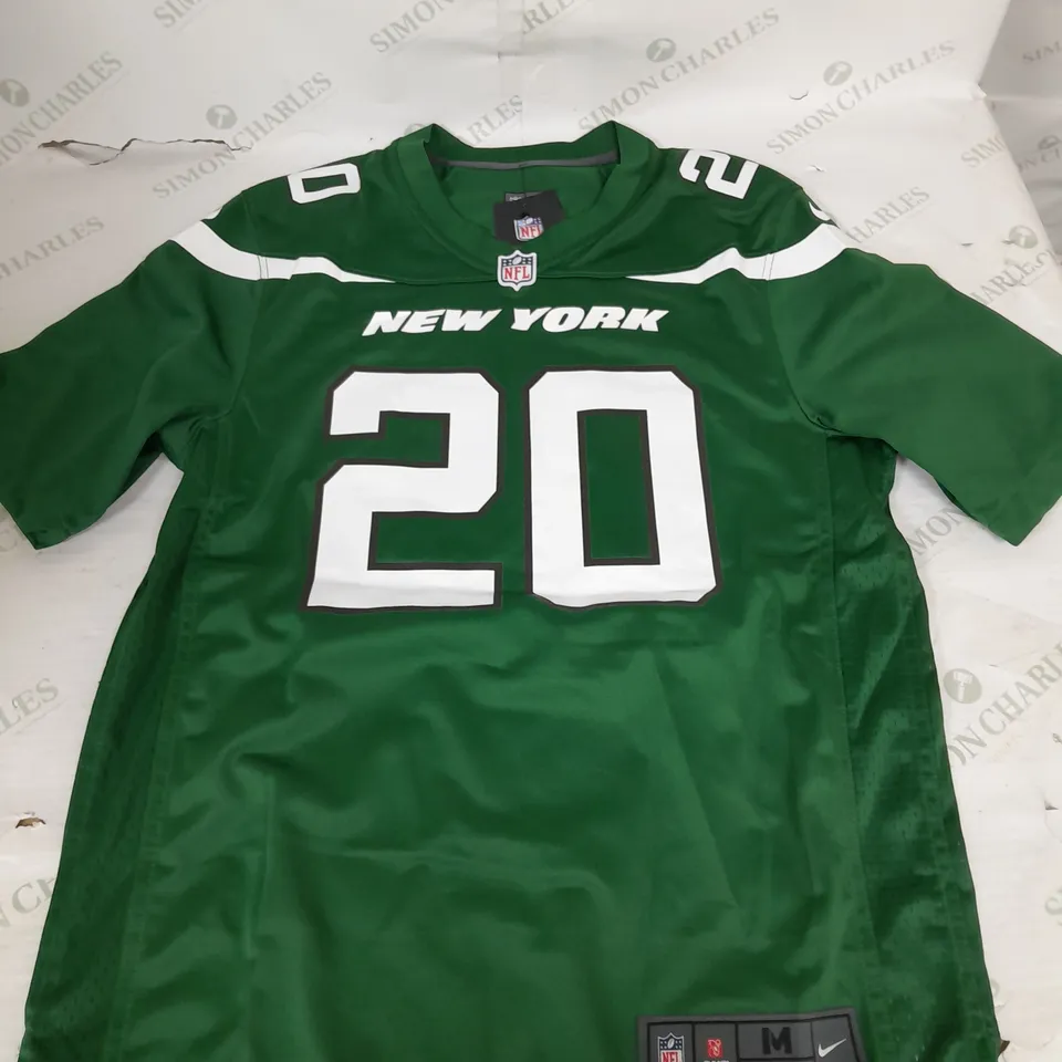 NIKE NFL NEW YORK JERSEY IN GREEN - HALL 20 - MEDIUM