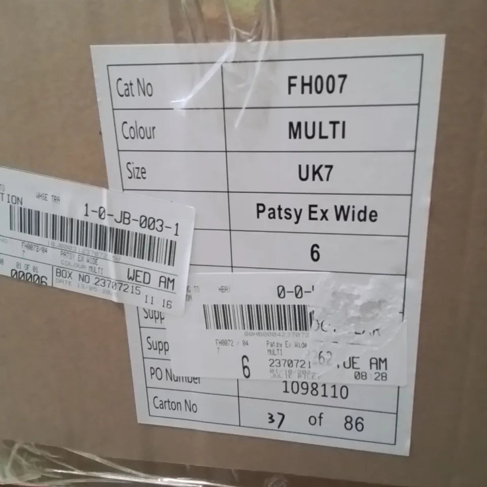 BOXED BRAND NEW APPROXIMATELY 6 SIMPLY BE PATSY EX WIDE SHOES SIZE 7