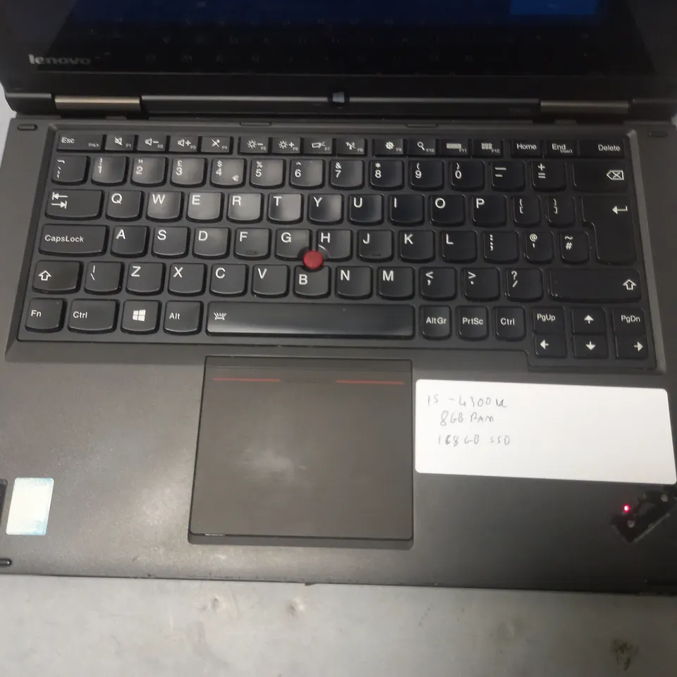 LENOVO THINKPAD CORE I-5 4300U 8GB RAM 128GB SSD LAPTOP