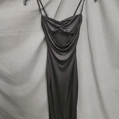 WHITE FOX HIT THE CITY MAXI DRESS IN BLACK SIZE XXS