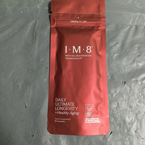 SEALED IM8 HEALTH DAILY ULTIMATE LONGEVITY ANTI-AGEING SUPPLEMENT 30 CAPSULES