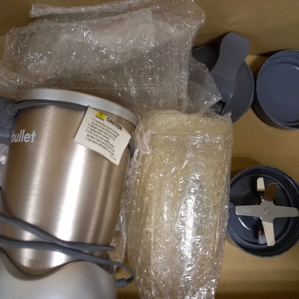 NUTRIBULLET NBLP9 900W BLENDER CHAMPAGNE MULTI-FUNCTION COLD BEVERAGE SMOOTHIE MAKER