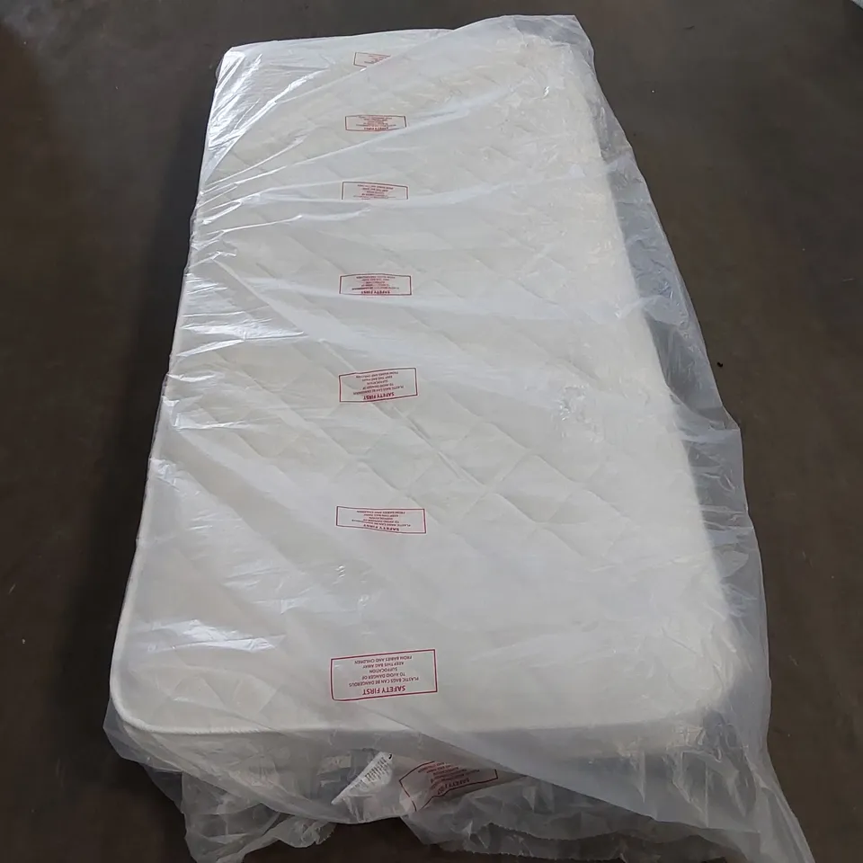 QUALITY BAGGED SINGLE 3FT COOLING FOAM OPEN COIL MATTRESS