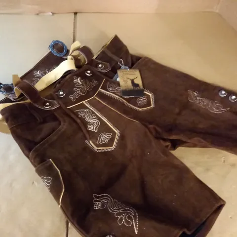 SMART LEATHER SHIN LEDERHOSEN - 34