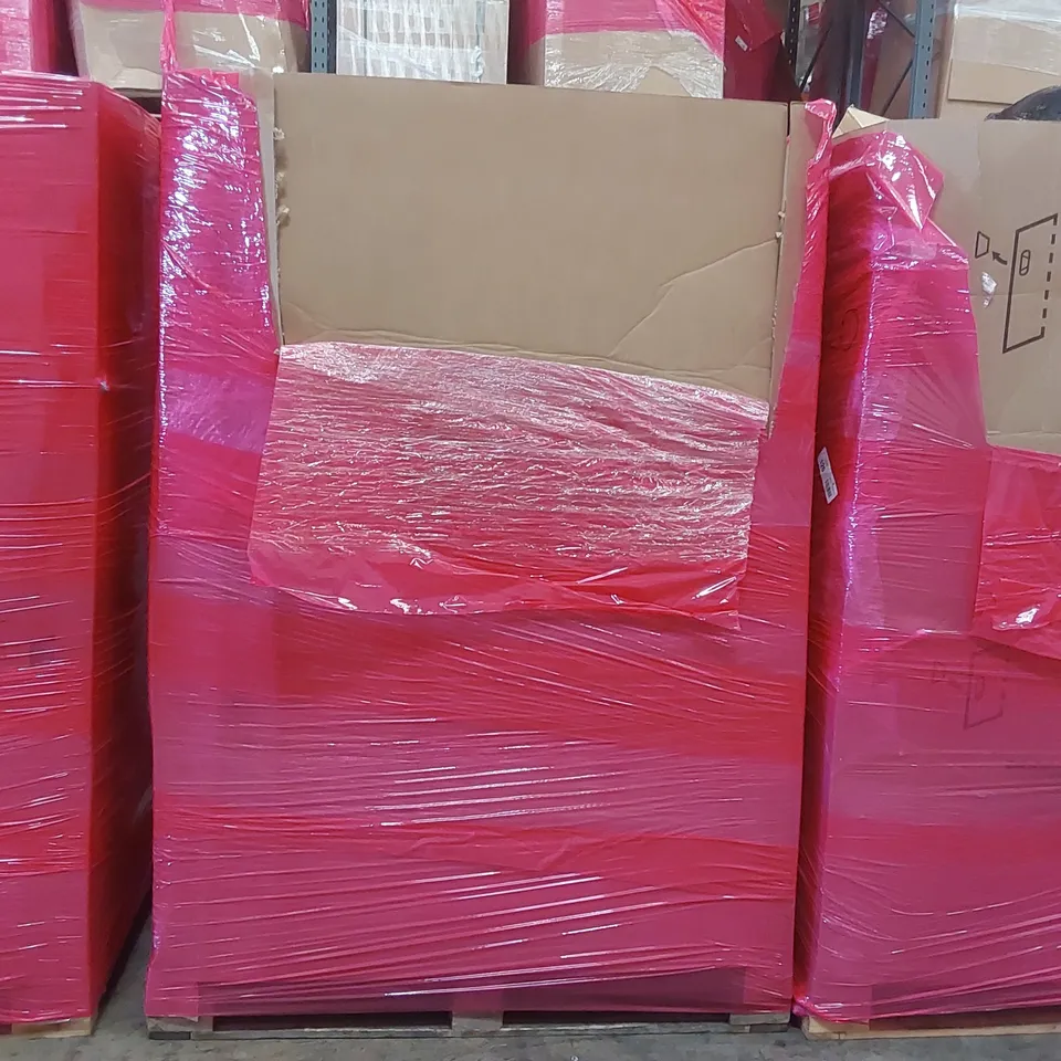 PALLET OF ASSORTED ITEMS INCLUDING: ELECTRIC FRYER, GOVEELIFE SMART AIR PURIFIERS, BABY UP SEAT, MONITOR STAND ECT