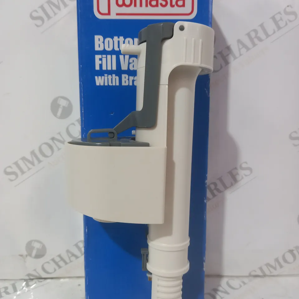 BOXED FLOMASTA BOTTOM ENTRY FILL VALVE WITH BRASS SHANK