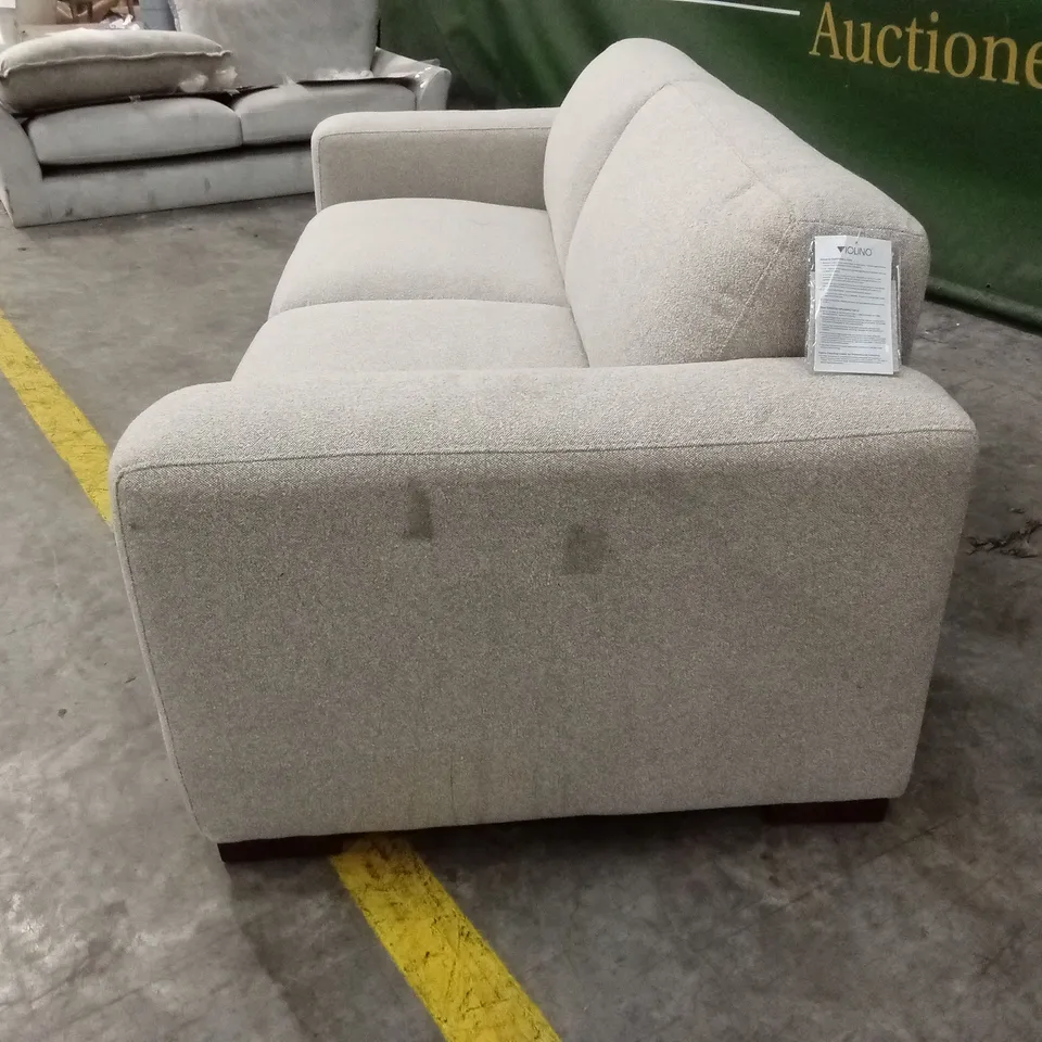CORTES 3 SEATER FABRIC SOFA - NATURAL RRP £799