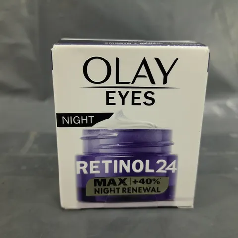 OLAY REGENERIST RETINOL24 MAX NIGHT EYE CREAM WITHOUT FRAGRANCE, 15ML