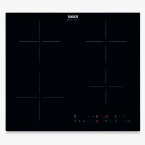 ZANUSSI ZITN643K 60CM INDUCTION HOB, BLACK